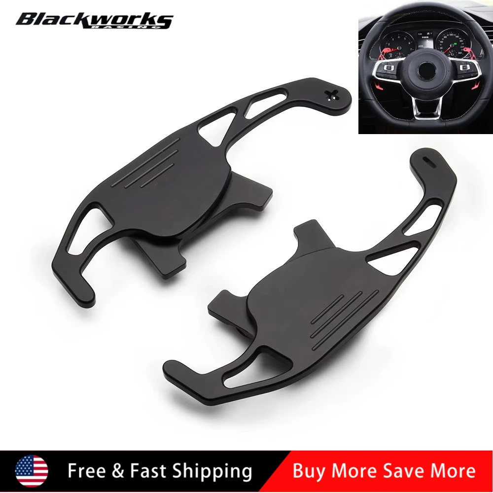 

2 шт. автомобильный рычаг переключения передач на руле, расширенный для VW GOLF GTI R GTD GTE MK7 7 POLO GTI Scirocco 2014-2020 SW-1026