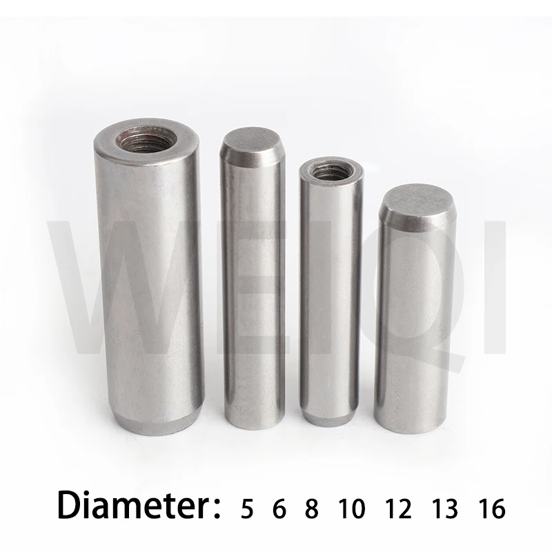 VCN615 Dowel Pin SUJ2 M5-M16 Smooth Body Hardness 58HRC Positioning Stopped Dowel Pin Cylindrical Pin Locating Dowel
