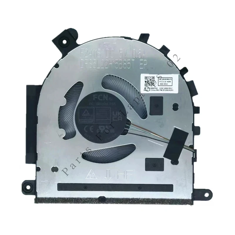 Nuevo ventilador de refrigeración para CPU de portátil Lenovo IdeaPad Slim 3 14IRH10 IdeaPad Slim 3 14IRH10R IdeaPad Slim 3 14ARP10 IdeaPad Slim 3 14AHP