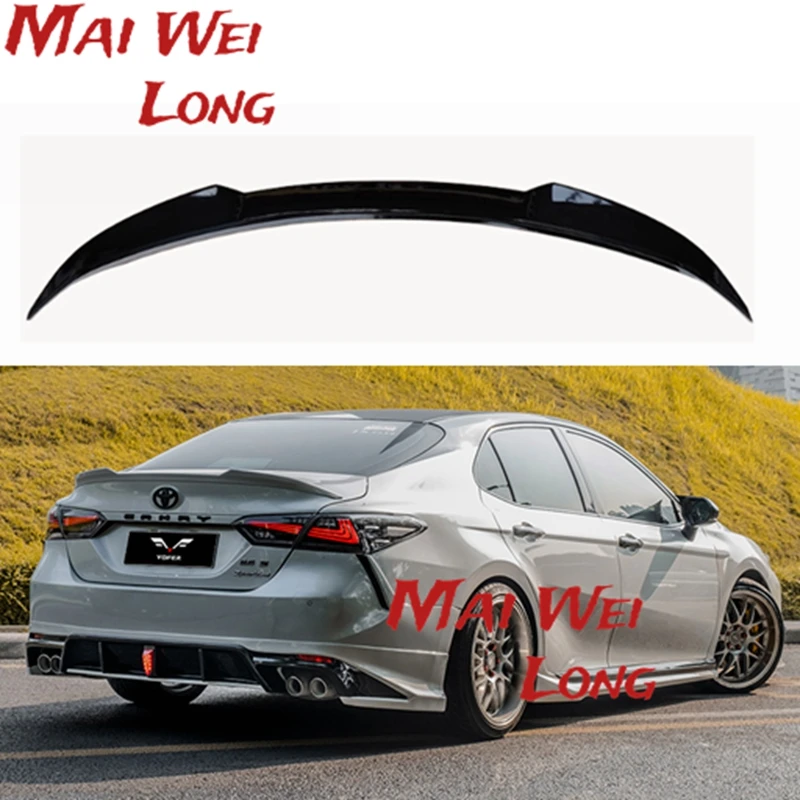 New Design for Toyota Camry 2018 2019 High Quality and Hardness ABS Material Spoiler By Primer or DIY Color Paint Camry Spoilers