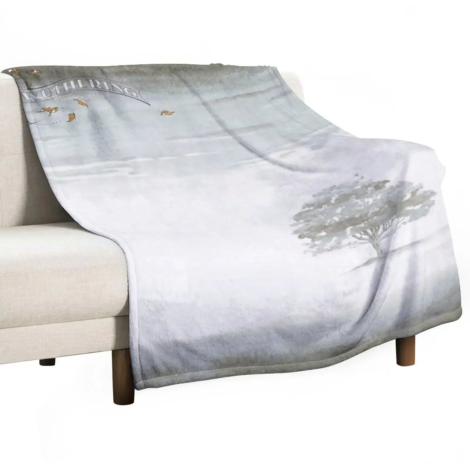 

Wind and Wuthering (HQ) Throw Blanket Single Hairy Flannel Fabric Blankets