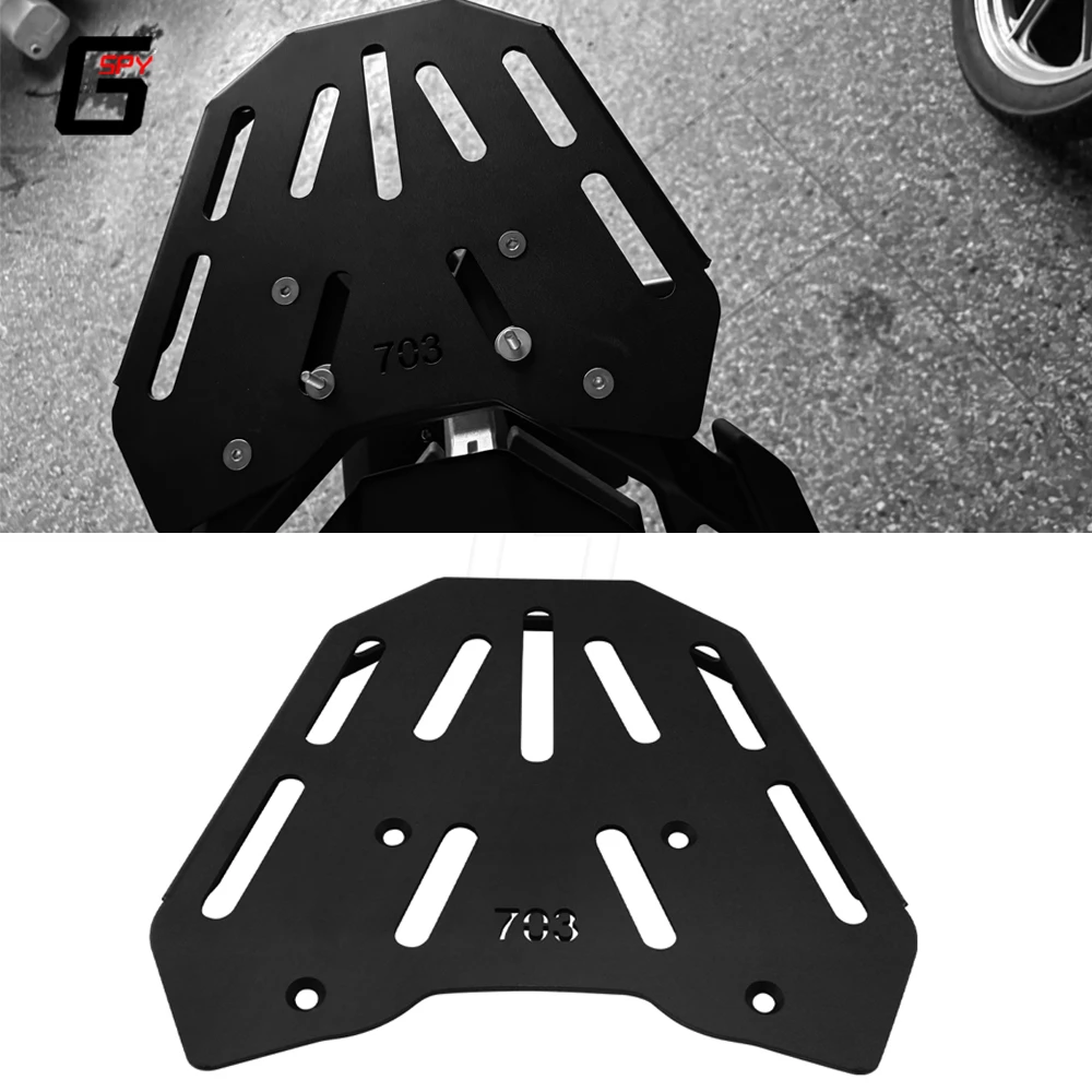 

Задняя багажная полка, хвостовой ящик, переноска для хранения мотоцикла, чемодан, поддержка верхней коробки, полка, багажник, кронштейн для ZONTES 703F 703 F