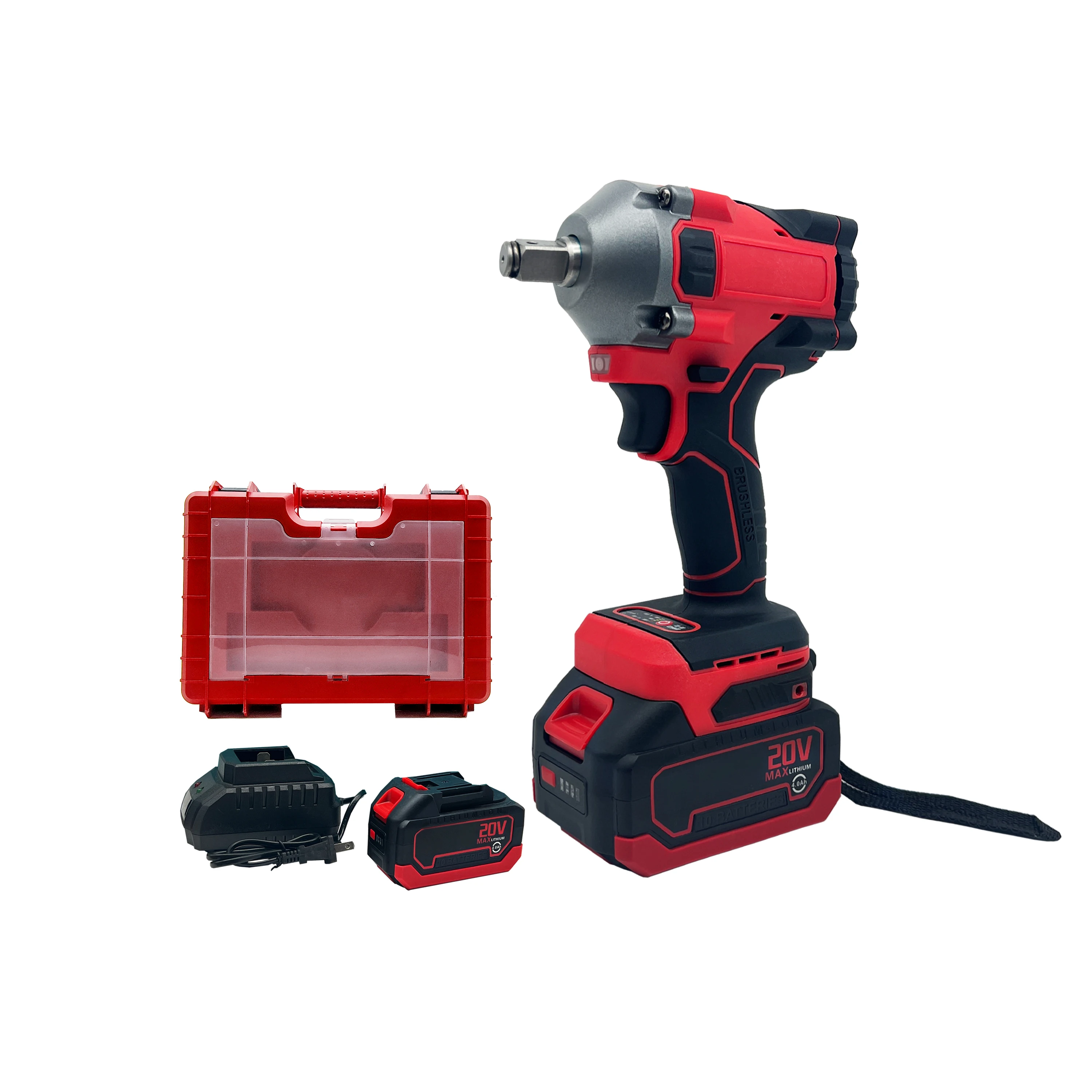 

450/550NM Brushless Impact Power Wrench Cordless Customization Electric Tools Wrench Best Impact Wrench