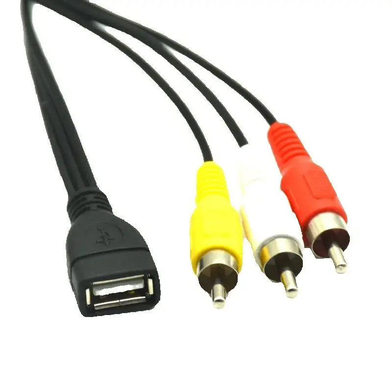 Usb Female To 3RCA …