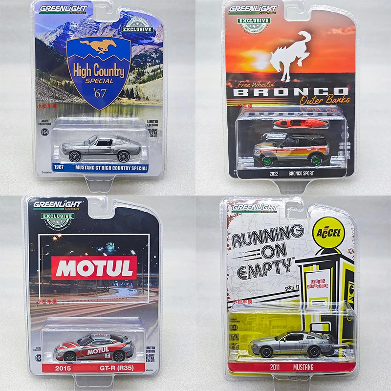 

Greenlight 1:64 Mustang Rima Powered Truck Run in Empty Series Чистая краска из сплава, литье под давлением, имитационная модель, коллекционные украшения