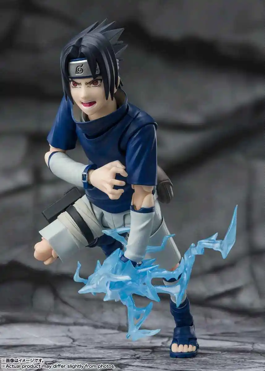 Original SH Figuarts Shf Sasuke Uchiha -Ninja Prodigy of The Uchiha Clan Bloodline Naruto Collectible Model Decoration