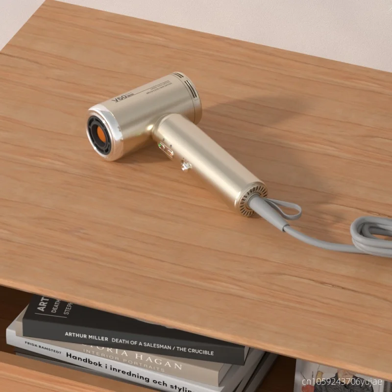 New Mini Hair Dryer Large Wind Anion Does Not Hurt Cold/Hot Air 1400w High Power Quick Drying Portable Hair Dryer 220V