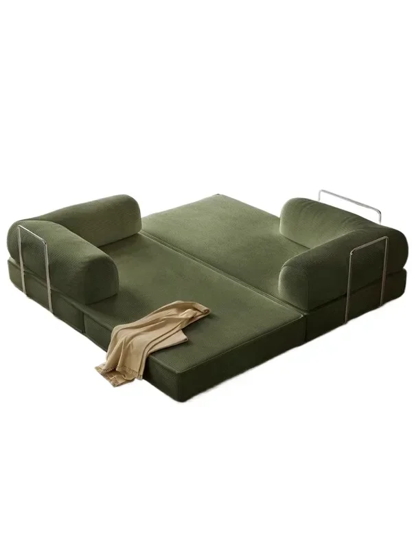 

Vacuum Compression Sofa, Modular Roll Bag Full Sponge, Small Apartment Corduroy Sofa Bed