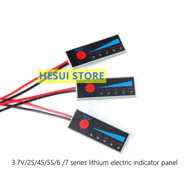 Lithium battery  percentage indicator board 12V   display anti-reverse connection