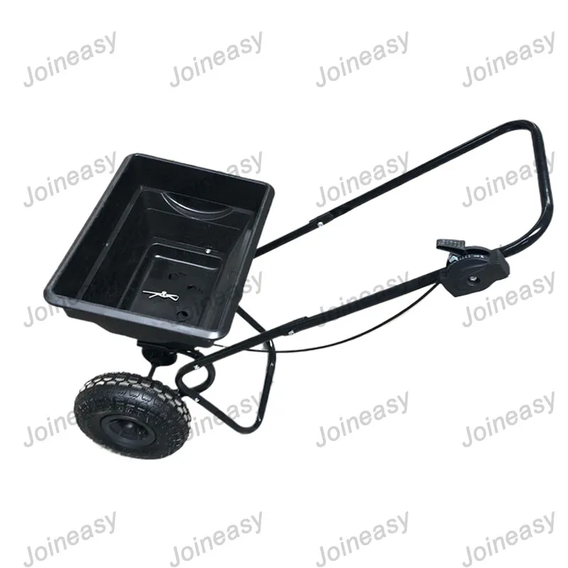 2025Chinese Manufacturer's Manual Hand Fertilizer Spreader for Lawn Farm Seed Spreader with Mould Plastic Modling