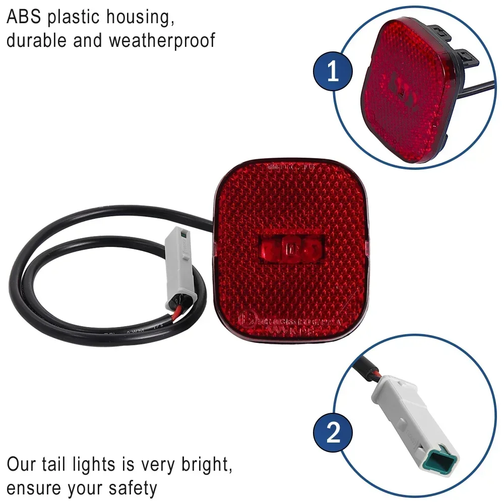 Für Segway Ninebot Max G2 Elektroroller Rücklicht Bremse LED-Lampe mit Rücklicht Batteriekabel Ersatzzubehör – Detail 4