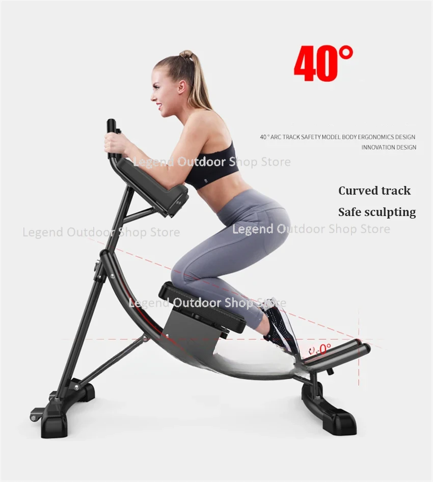 

Home Folding Abdomen Relief Fitness Equipment Multifunctional High Quality Waist Abdominal Machine Load-bearing 250kg