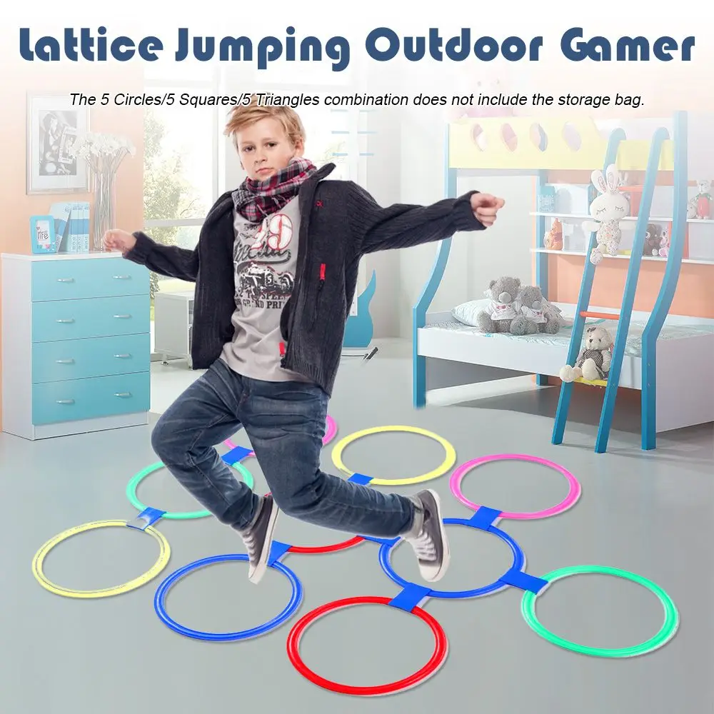 Regalos para Niños, juego sensorial al aire libre, entrenamiento, deportes, entretenimiento, juguetes para niños, deportes, salto, anillo circular