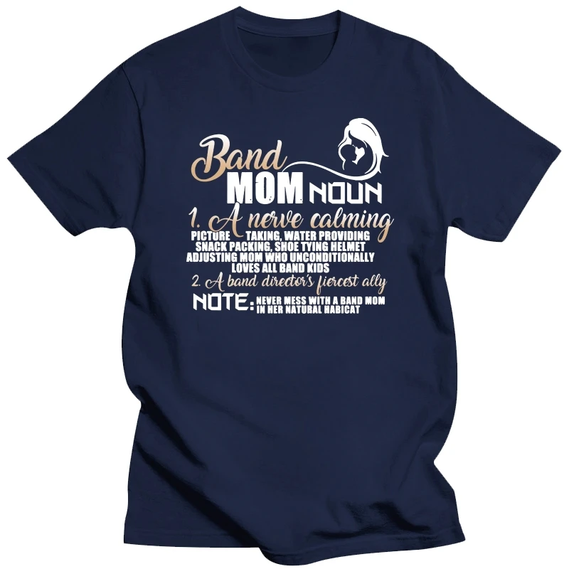 Band Mom A Never Calming Picture Taking T Shirt  A Band Director's Fiercest Ally T Shirt