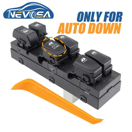 Imagen 2 del producto NEVOSA 93580-2H000 93570-2H110 interruptor de ventana principal botón trasero del pasajero para Hyundai Elantra HD 2007 2008 2009 2010 935702 H110