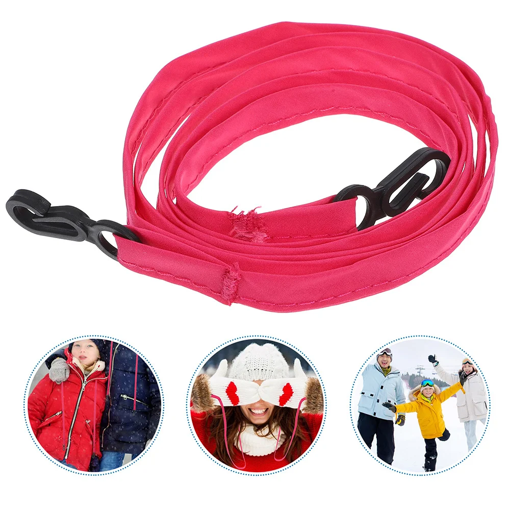 

5Pcs 's Glove Lanyard Anti-Lost Strap Lightweight Nylon Rope for Skiing Winter Outdoor Activities Multifunctional Glove