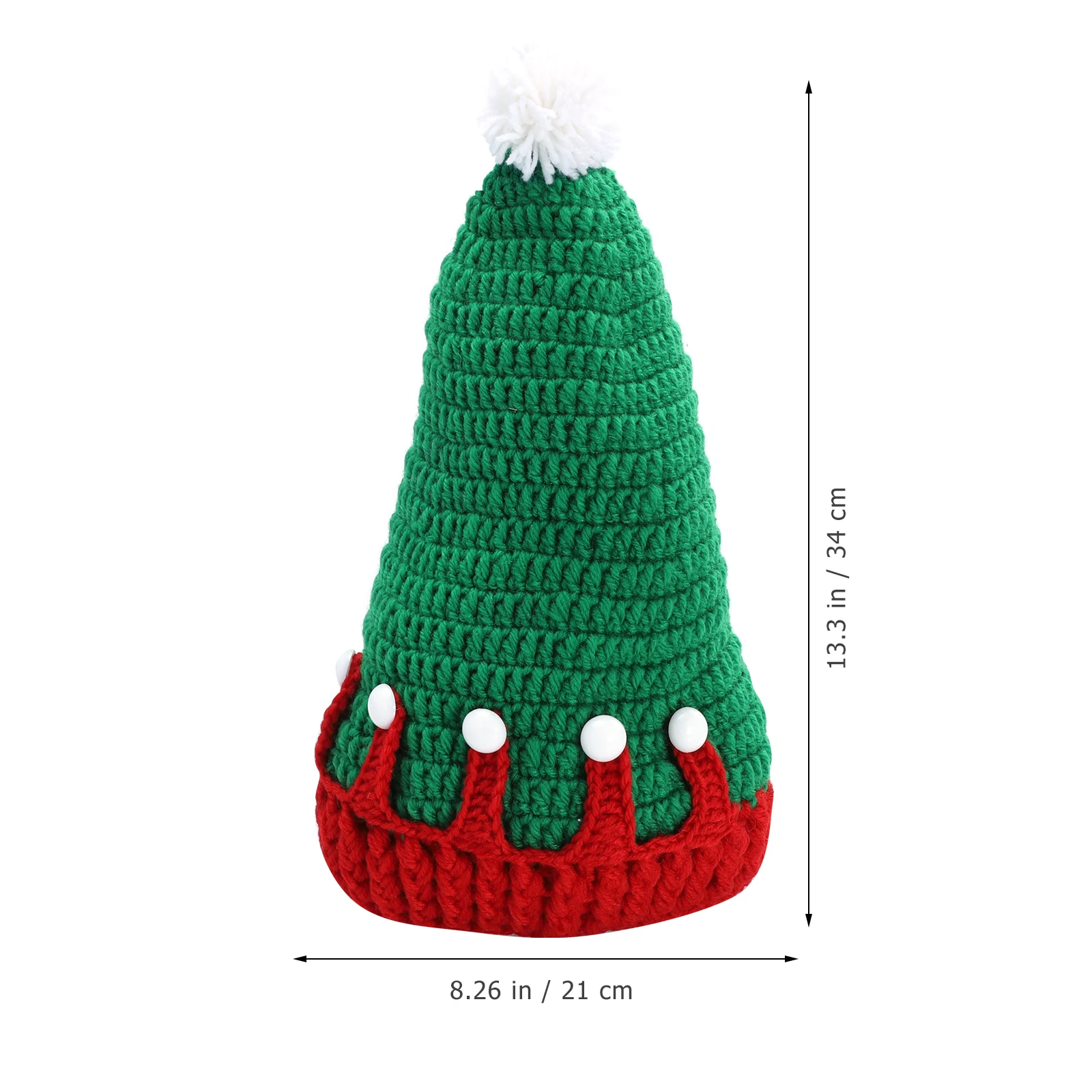 

Knitted Beanie Holiday Hat Festive Headwear Hats for Kids Winter Christams Children's