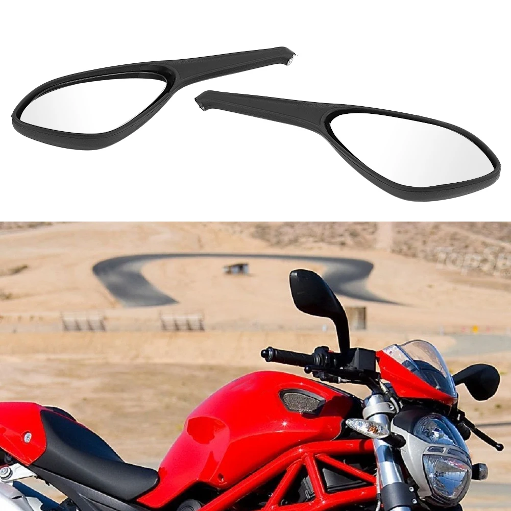 Motorcycle Rear View Mirror 1 Pair Motorcycle Original Rear View Rearview Mirror Fit for   696 ​795 796 1100