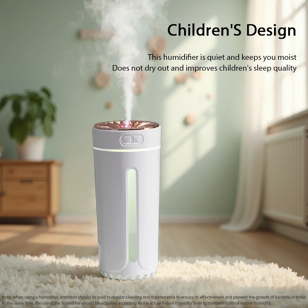 Автомобильный увлажнитель воздуха 300 мл, мини-портативный спрей-освежитель воздуха, домашний светодиодный небольшой испаритель эфирного масла, диффузор аромата в помещении