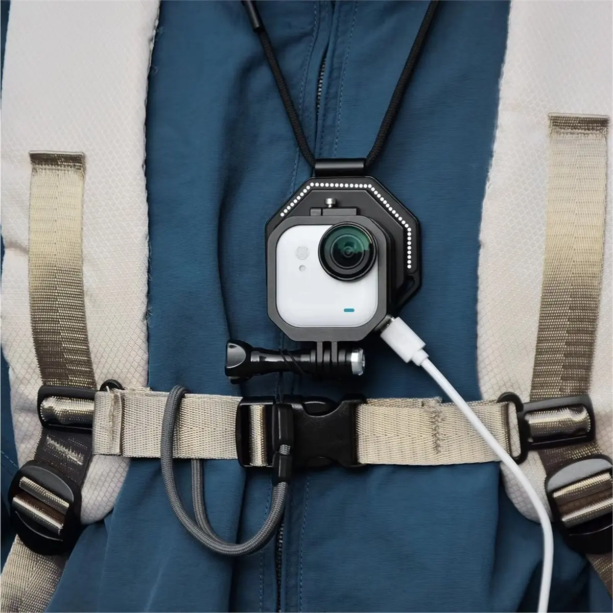 家庭用-good-for-go-ウルトラアクションカメラ-ブロギングケージ-磁気充電-放熱