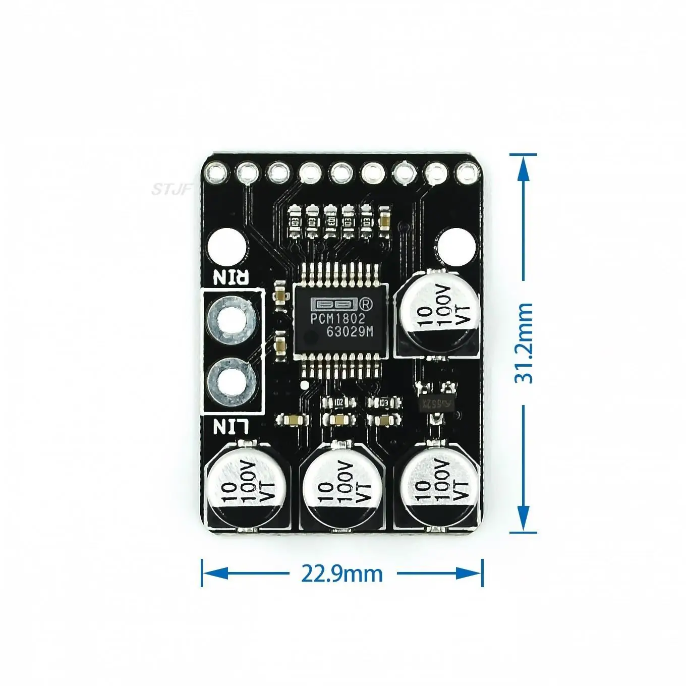 PCM1802 Audio Stereo A/D wandler Board ADC Decoder 24bit 96 kHz Digital PCM AV Verstarker Spieler Bord ANALOG-INPUT Module