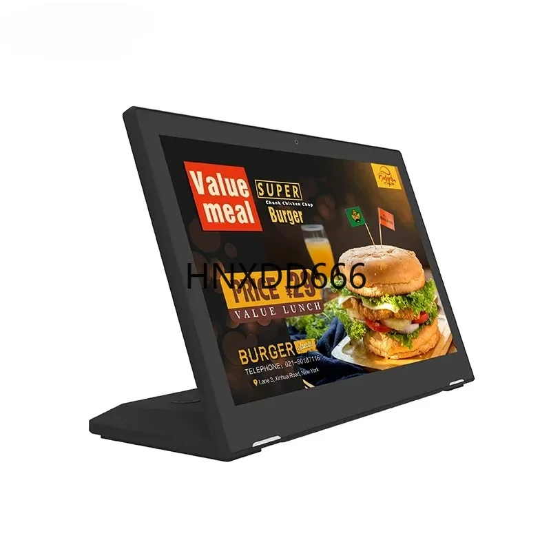 OEM ODM 13.3 Inch Android Tablet RK3566 5M/P Octa Core Processor 2GB Digital Signage L-Shaped Restaurant Ordering Device
