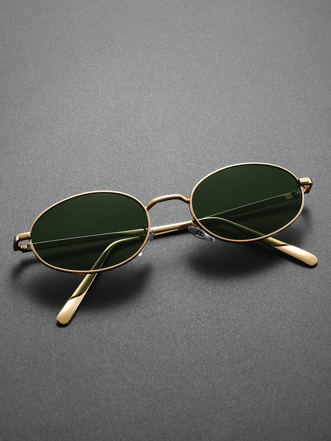 1PC Fashion Elliptical Frame Unisex Sunglasses Suitable for Daily Wear Photography Driving Ideal Gift Choice