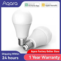 NEW Aqara Smart LED Bulb T1 Zigbee 3.0 E27 2700K-6500K 220-240V APP Remote Lamp Light For Xiaomi smart home mihome Homekit App