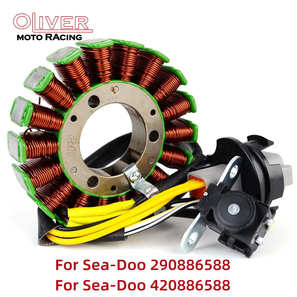 Stator Coil 290886588 420886588 For Seadoo 800 GTX GSX Limited Sea-Doo 800 SPX XP 951 GSX GTX LRV RX X XP LTD Challenger 782