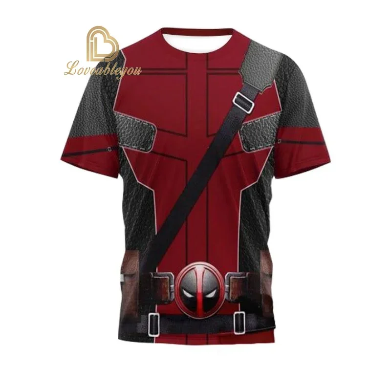 DEADPOOL Hoodies Cosplay Costumes Superhero 3D Printed Zip-up Hoodies Cartoon Hoodie Jacket Men Women Sport Sweatshirts#1#W