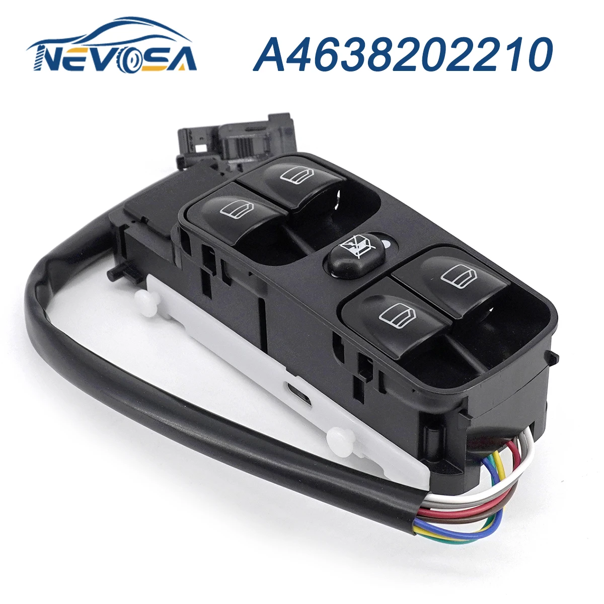 

NEVOSA Front Left Side Power Car Window Switch For Mercedes-Benz W463 G500 G550 G63 AMG 4638202210 A4638202210