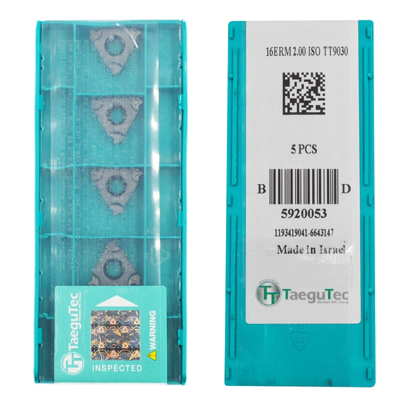 TaeguTec 16ERM 16IRM A60 G60 AG60 11BSPT 19BSPT 11W 14W 19W 18NPT 14NPT 11.5NPT 8NPT 1.00ISO 1.5ISO 1.75ISO 2.00ISO TT9030