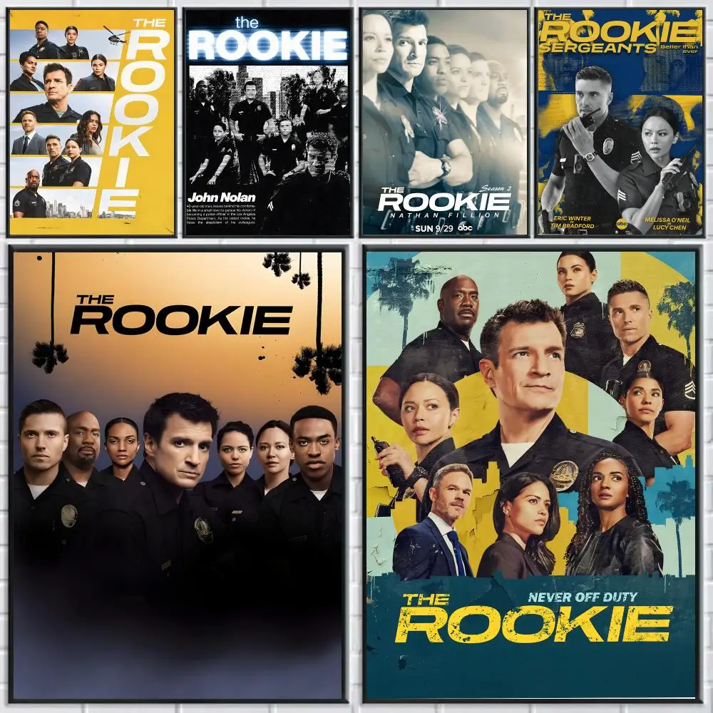 The R-Rookie Poster HD Art Sticker Self Adhesive For Playroom Bedroom Hallway Home Wall Art Decor Gift