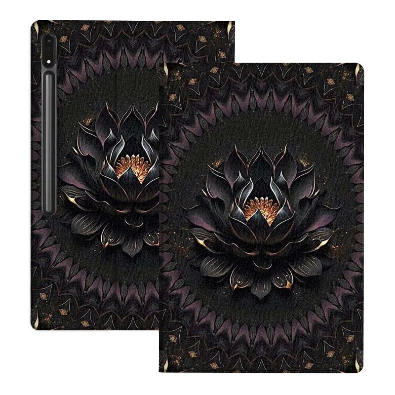 

Black Lotus Popular Art Gift For Samsung Galaxy Tab S10 S9 S8 S7 FE Lite Soft Flexible Support Tablet Case