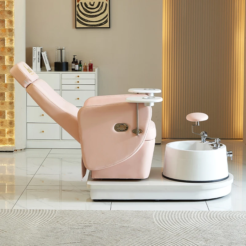 Salon paznokci Manicure fotel spa do stóp elektryczny rozkładany tron fotel do pedicure