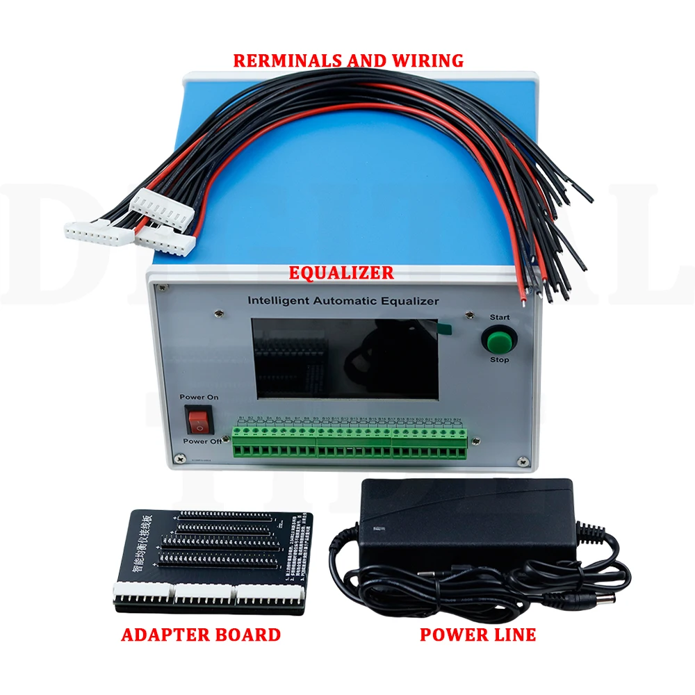 2s-24s Automatic Equalizer for Lipo/Lifepo4/LTO 1.5-4.5V Intelligent Equalizer Battery Discharge Balancer Maintenance/Repair