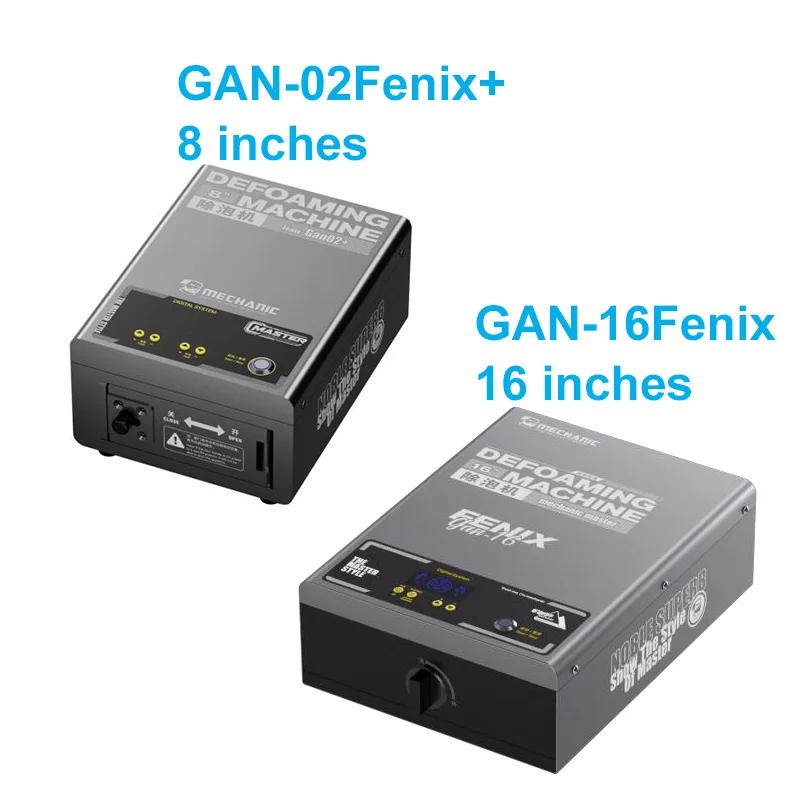 MECHANIC GAN-02Fenix+ GAN-16Fenix+ LCD Screen Defoaming Machine for Mobile Phone Tablet with Display One Click Bubble Removal