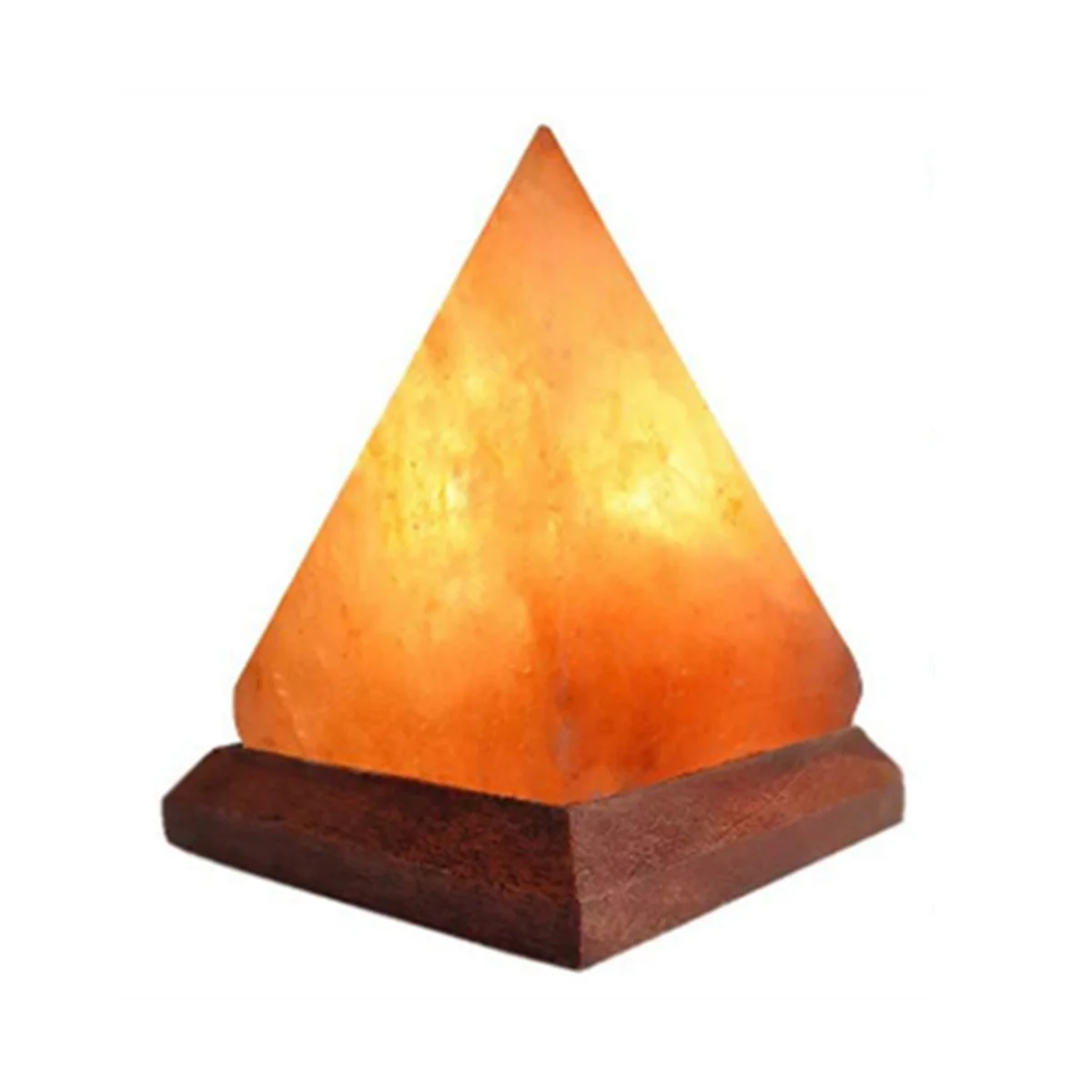 Himalayas Crystal Salt Lamp USB Led Pyramid Salt Crystal Lamp Crystal Decorative Lamp Atmosphere Atmosphere Lamp