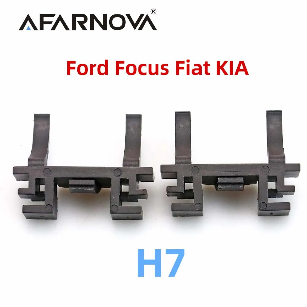 H7 LED Headlight Bulb Holder Stand Adapter For Focus Fiat KIA Car Auto  Headlamp Light Base Mount Socket