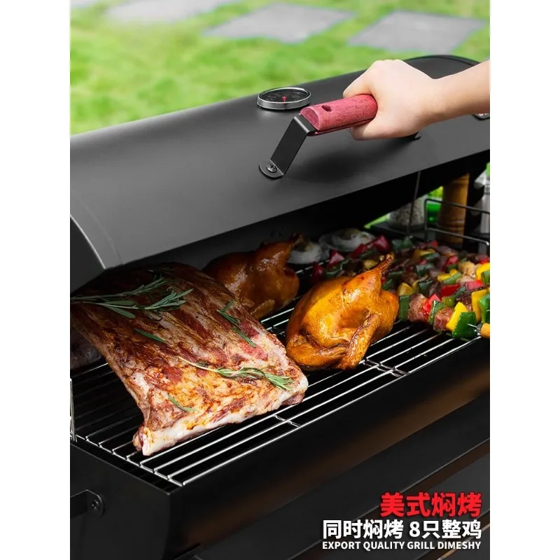 Barbecue Grill Villa Patio Barbecue Grill Charcoal Outdoor Grill American Braise