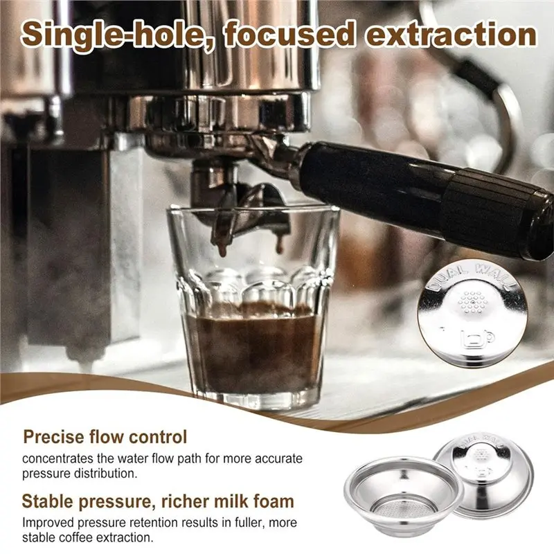B50C Espresso Backflush Cleaning Disc& 16 Cleaning Tablets, For Breville Sage Machines Includes Single-Cup Water Filter Basket