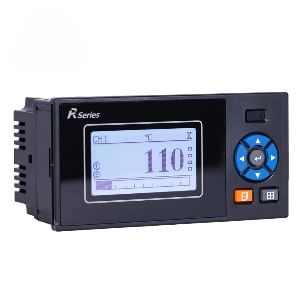 LCD screen Industrial paperless recorder 4-20mA 2 4 6 channel paperless data logger collect