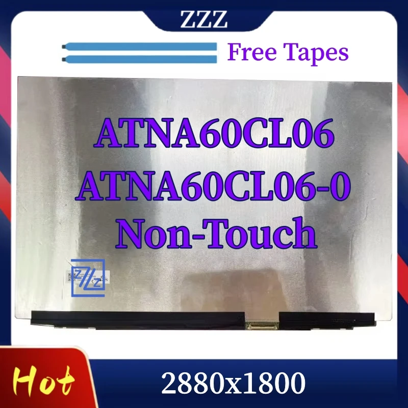 

16" Laptop OLED LCD Screen ATNA60CL06-0 ATNA60CL06 For LG Gram Pro 16Z90SP Display Matrix Panel Replacement 2880x1800 Non-Touch