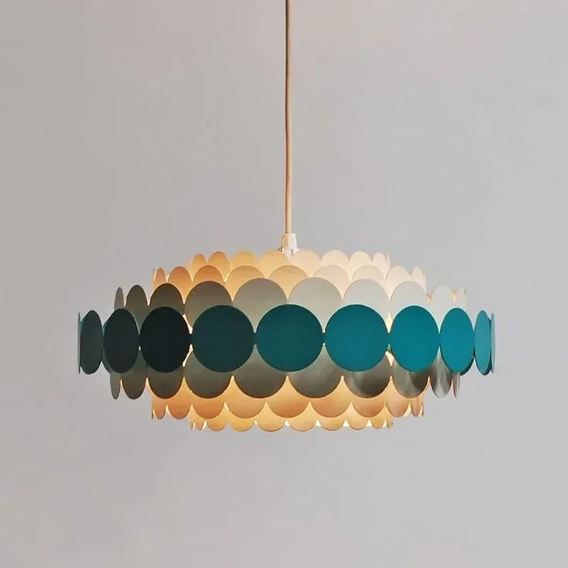 Nordic Modern Creative Bedroom Petal Chandelier Fashionable and Minimalist Hanging Light Designer