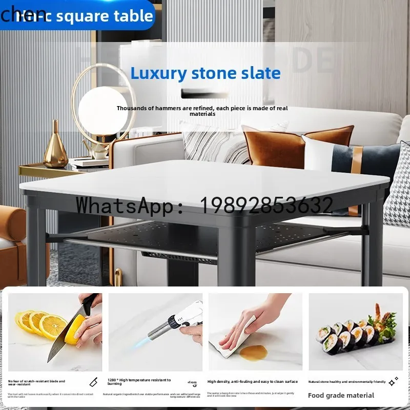 AA  electric heating table square electric stove electric heater household four-sided heating table