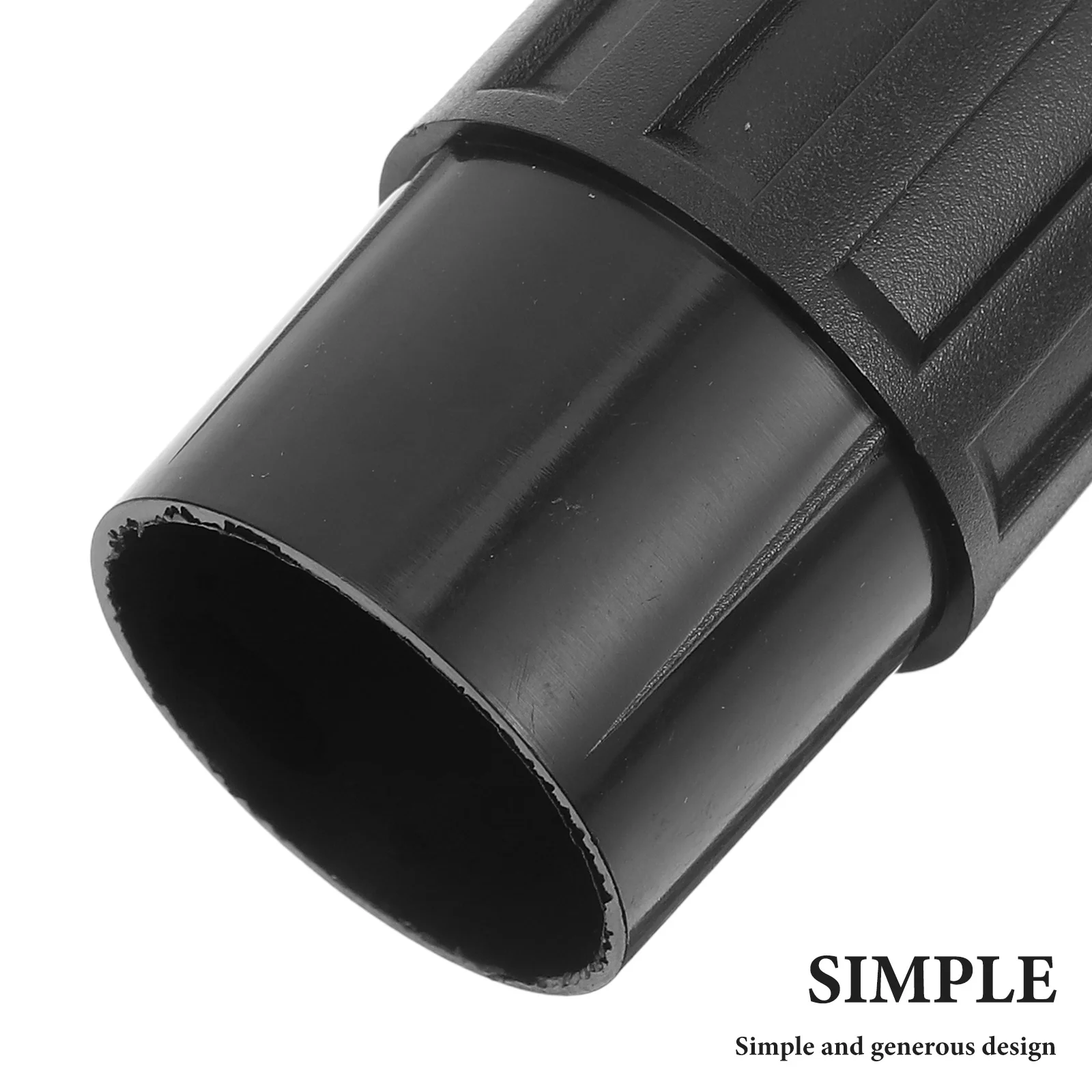 Plugue de extremidade de saxofone de plástico 24.5mm de diâmetro interno preto para alto tenor sax instrumento acessório bocal tampa ferramenta