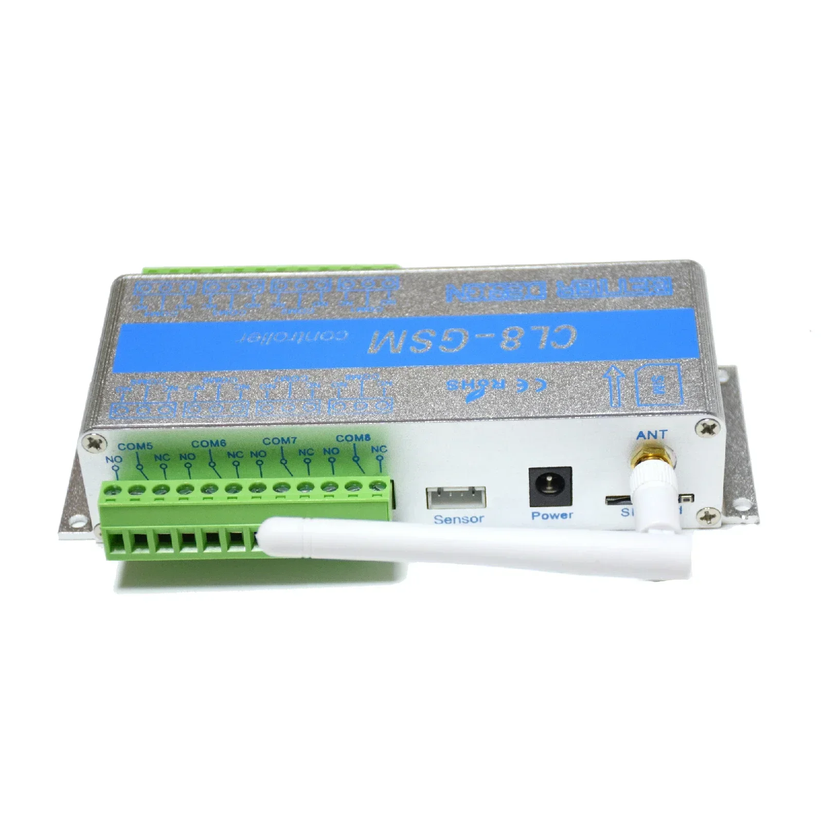 ANPWOO 8 قنوات التتابع CL8-GSM SMS GSM APP وحدة تحكم عن بعد لاسلكية تشغيل/إيقاف التبديل لمشغل فتح باب البوابة