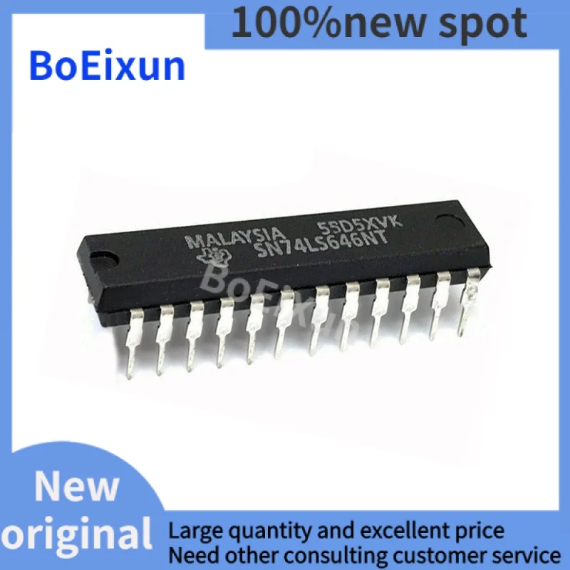

1~100PCS SN74LS646NT 74LS646NT 74LS646 In-line DIP-24 Transceiver Register Chip IC Integrated Circuit Brand New Original