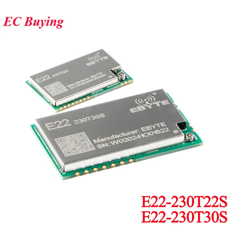 E22-230T22S E22-230T30S SX1262 LoRa 230MHz RF Wireless Transceiver Module 22dbm 30dBm Long Distance Transmitter Receiver