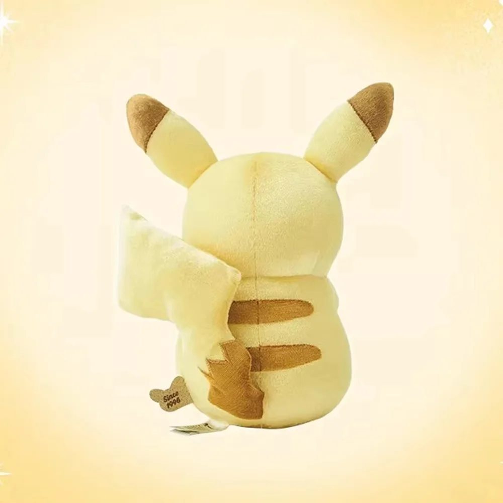 

Новая оригинальная плюшевая кукла Пикачу, плюшевая игрушка-украшение, подарок, плюшевая фигурка к 30-летию.